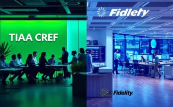 TIAA CREF vs Fidelity Investments